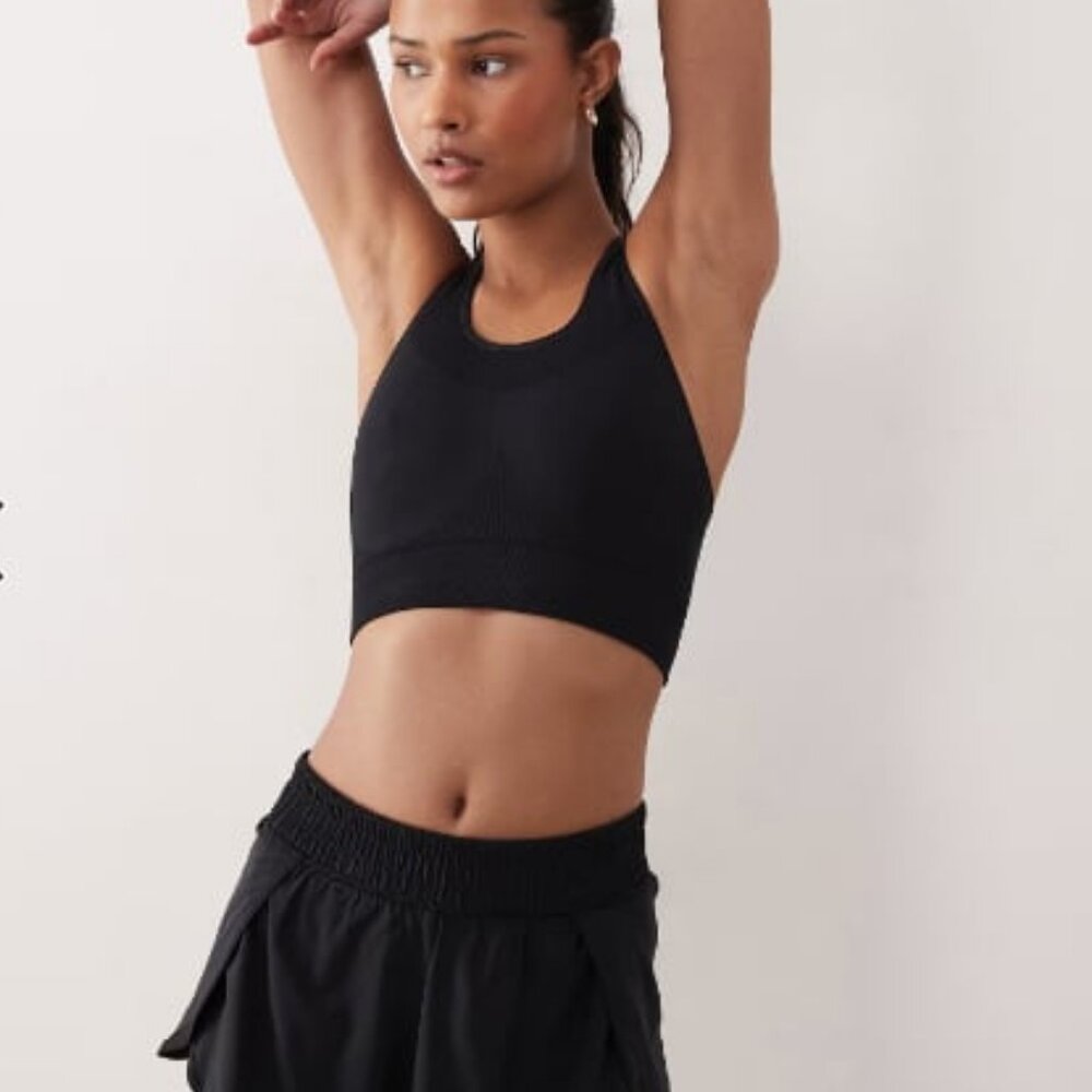 SWEATY BETTY London Oceanic Xtra Life Racerback Swim Top Padded Sports Bra S NWT
